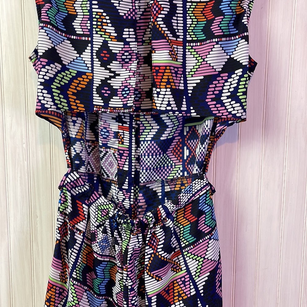 MARA HOFFMAN OPEN BACK SHORT ROMPER SMALL - Picture 7 of 8